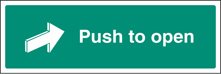 Push to open