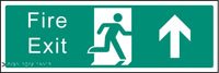 Braille - Fire exit up