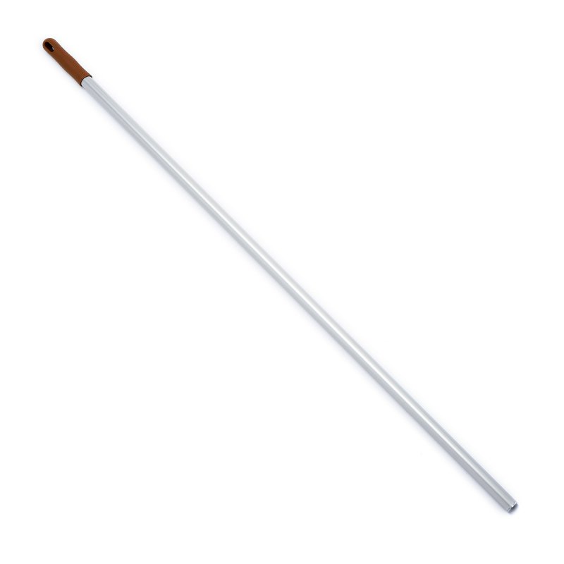 Handle - Aluminium Kentucky Mop Handle, Non-threaded, 1250mm, Brown