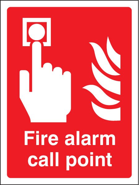 Fire alarm call point    Size: K (400x300mm)