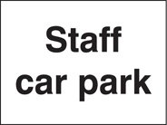 Staff car park