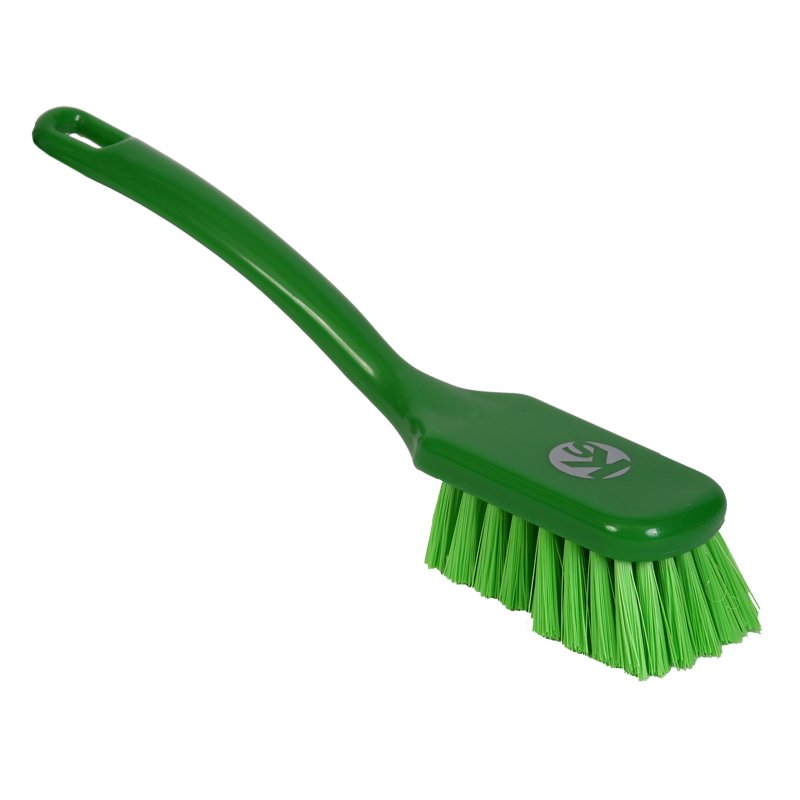 Short Utility Brush - Medium PBT Bristle, 270mm, Green