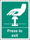 Press to exit