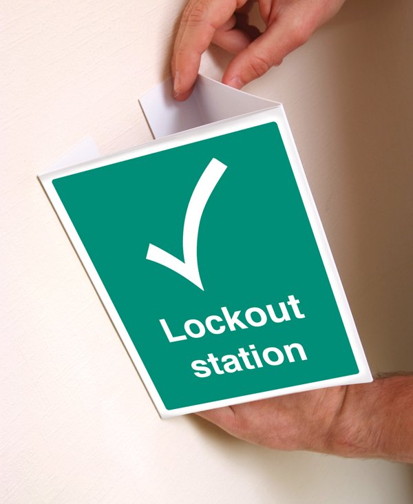 Lockout Station - Easyfix Projecting Signs