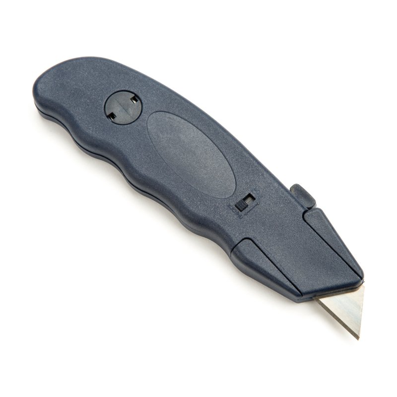 Detectable Retractable Safety Knife - Blue