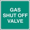 Gas shut off valve