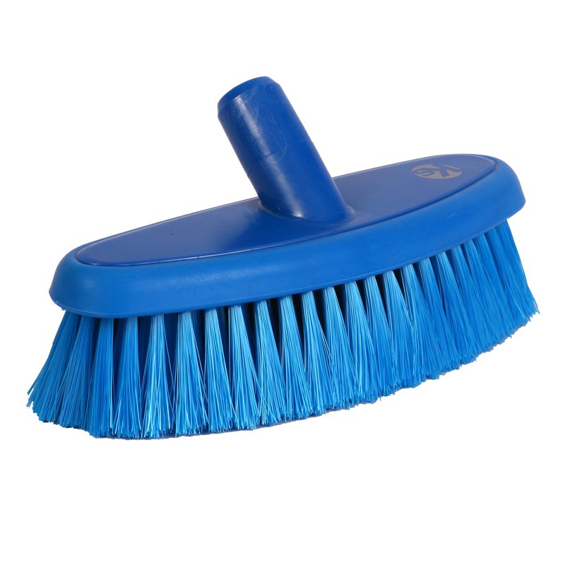 Wash Brush - Rubber Edged, Waterfed, Soft/Medium PBT bristle, 265mm, Blue