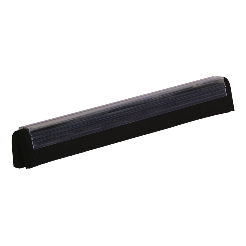 Double Blade Squeegee Cartridge - 400mm, Black