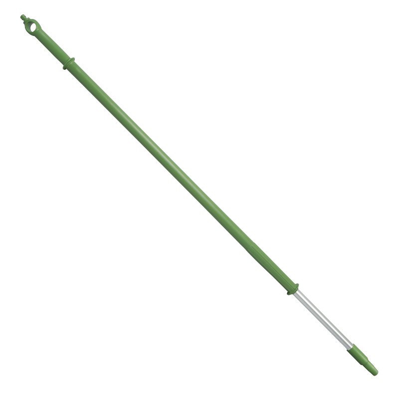 Handle - Telescopic Ergonomic Aluminium, Waterfed Quick Coupler, 1250/2000mm, Green