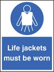Life jackets must be worn