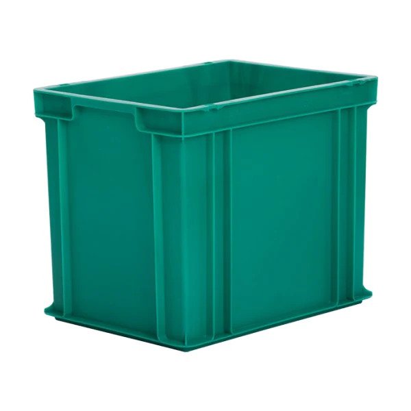 Stacking Box, 400x300x325mm, Green