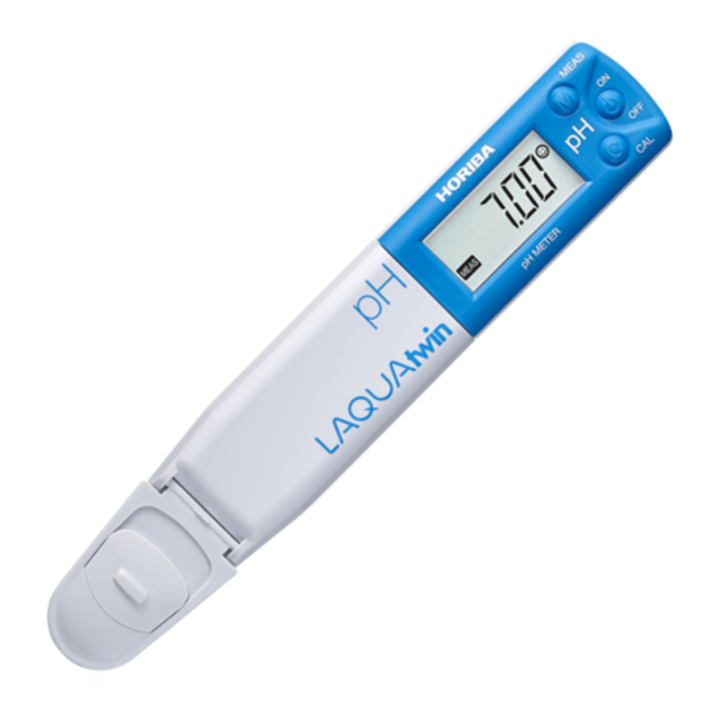 Pocket pH meter, 0.00 to 14.00 pH, Accurate to 0.01 pH, Waterpro