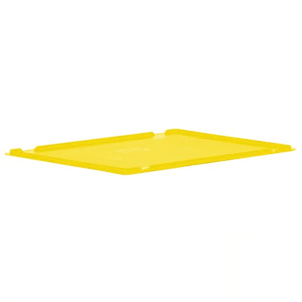 Lid for Stacking Box 600x400, Yellow