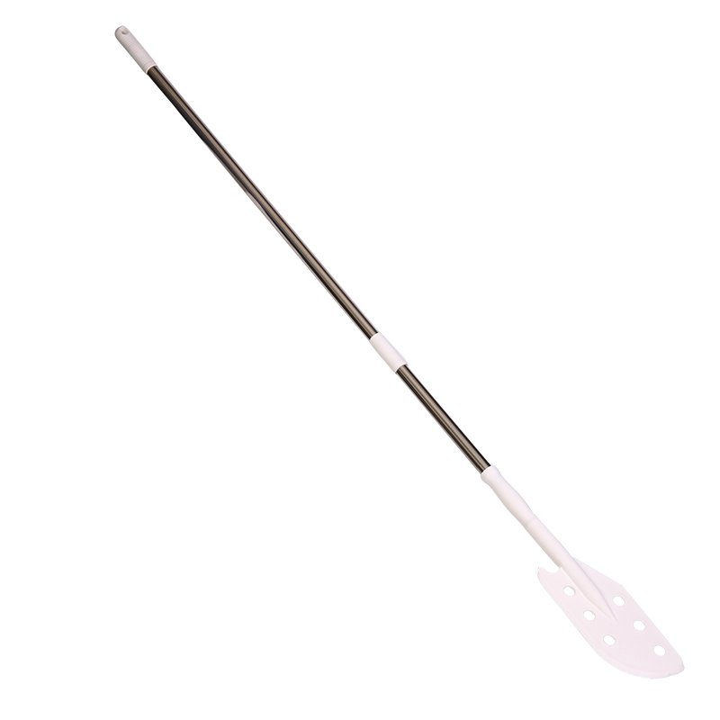 Paddle - Long S/s Pole, With Holes, White