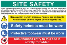 Site safety - H&S act