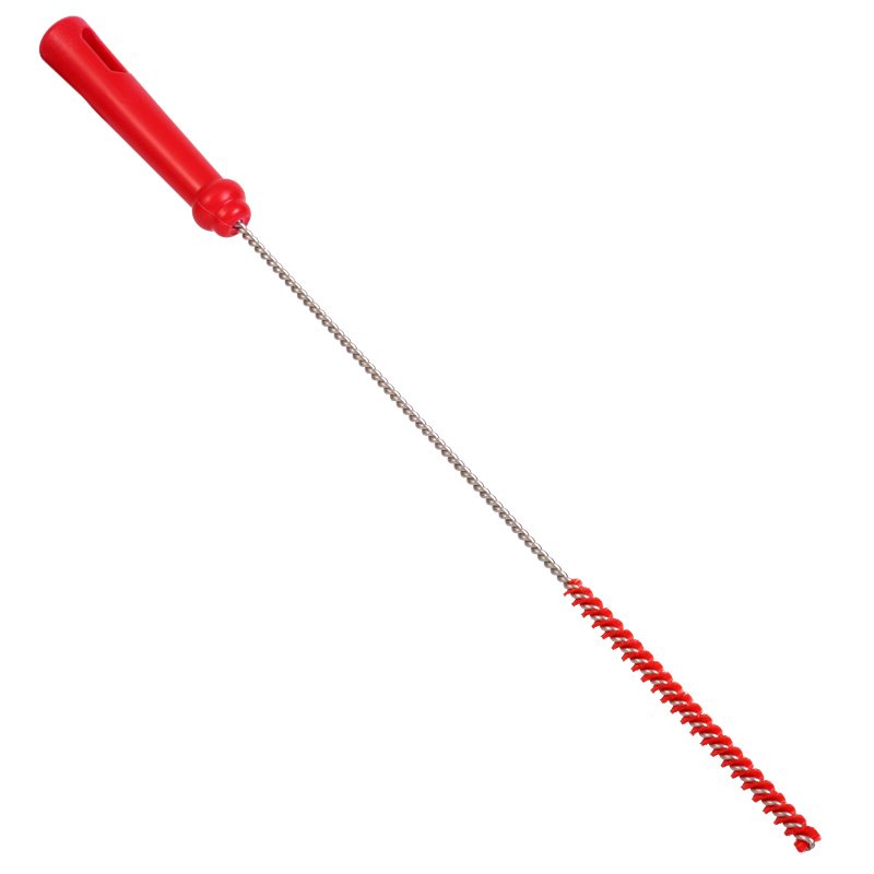 Bottle Brush - PBT Bristle, 10mmØ, 500mm Polygrip Handle, Red