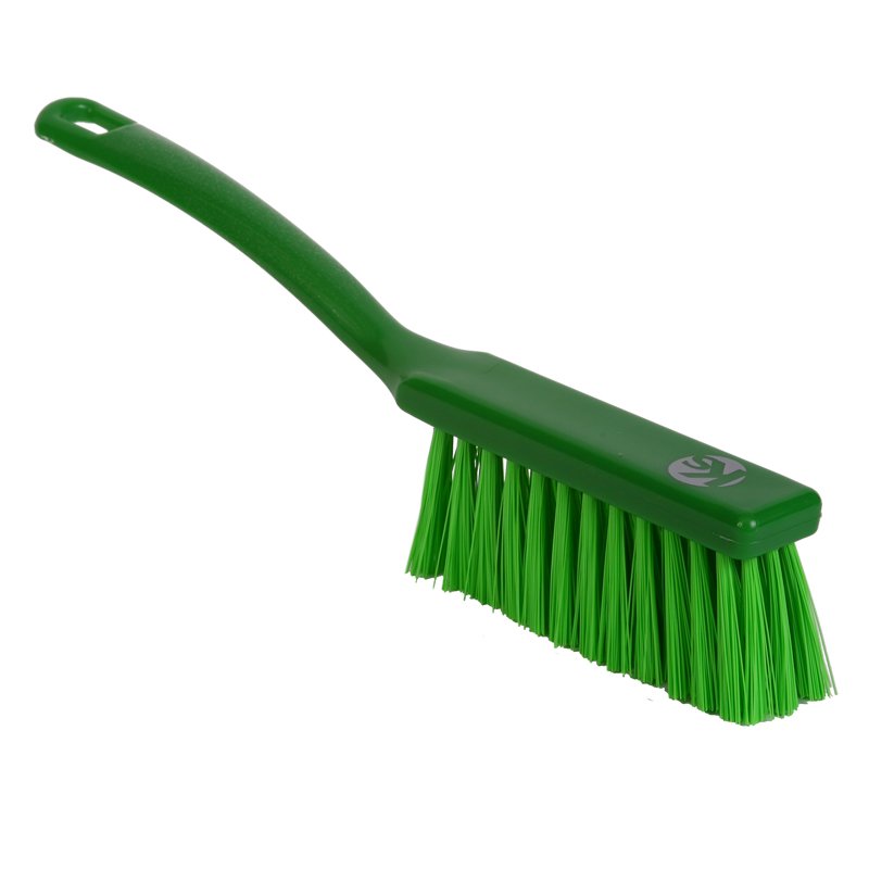 Bannister brush - medium/stiff PBT bristle, 340mm, green