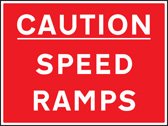 Caution speed ramps