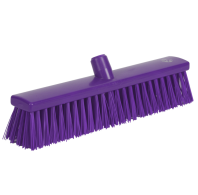 Broom - Short, Extra Stiff PBT Bristle, 400mm, Purple