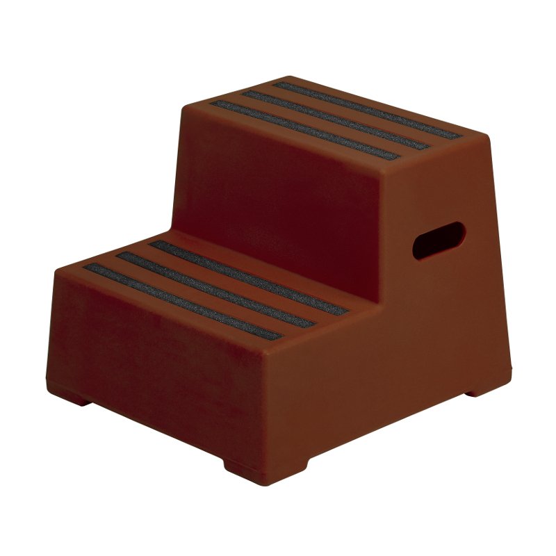 Safety Step - 2 Steps, Brown