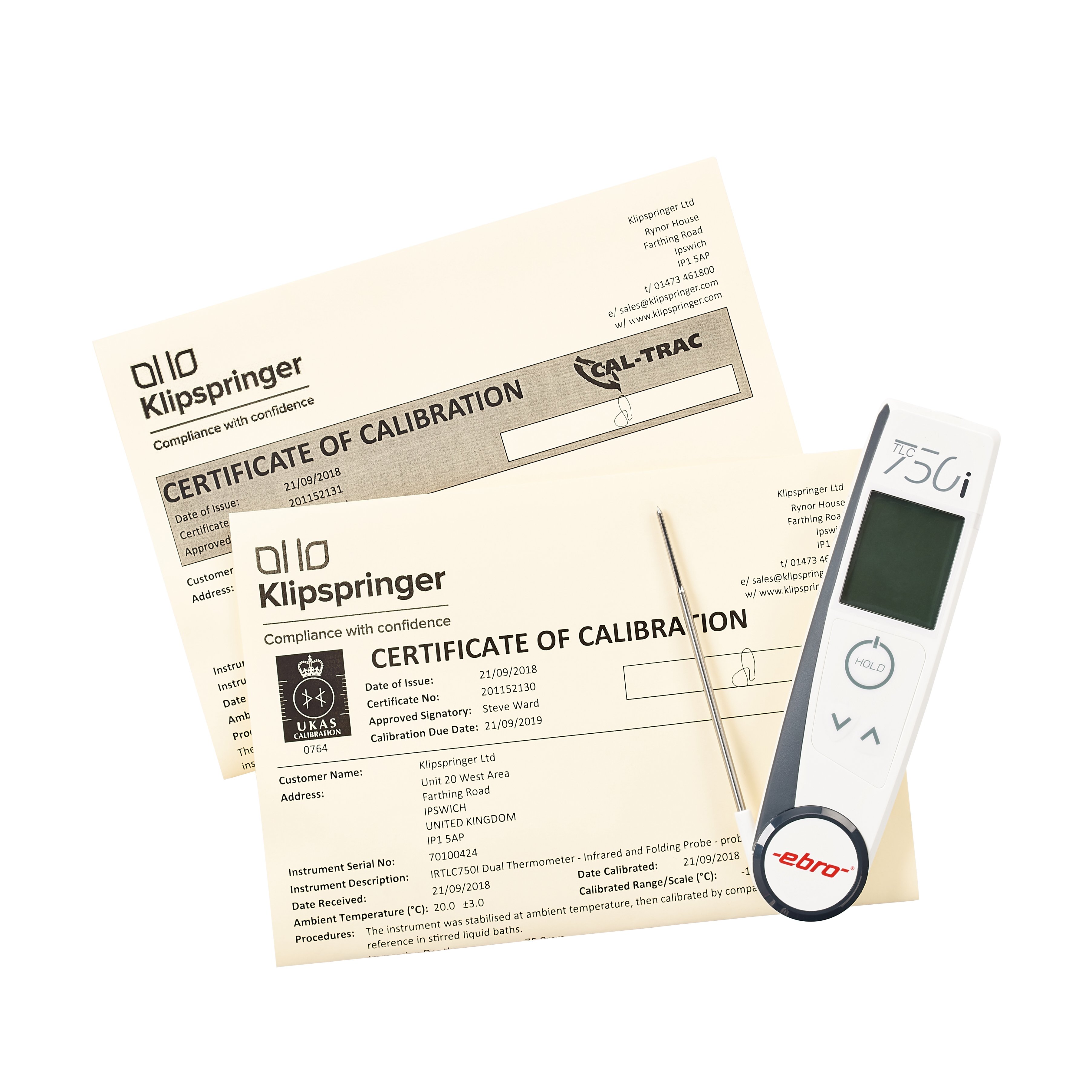 IRTLC750i Reference thermometer kit