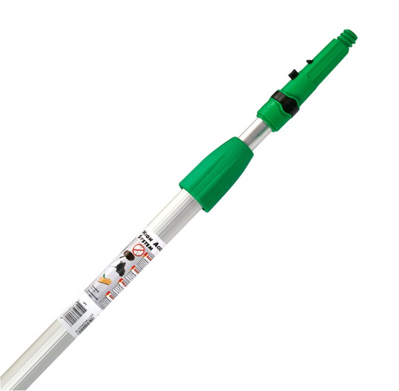 Optiloc aluminium multi stage telescopic poles