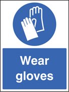 Wear gloves