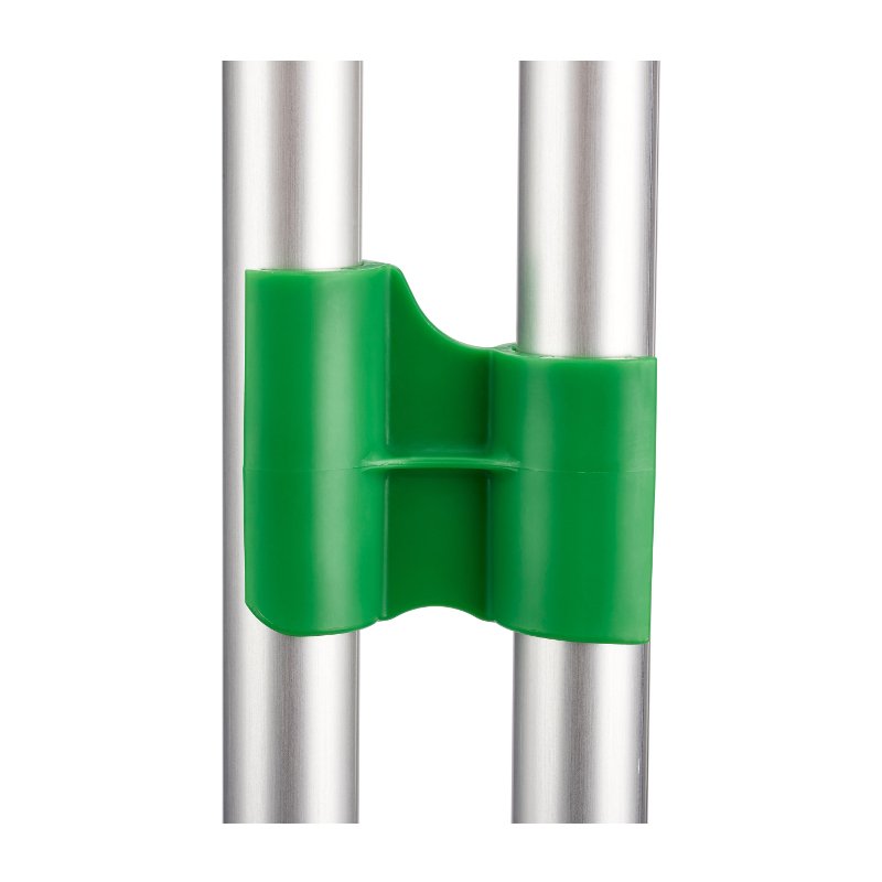 Plastic clip for lobby pan and brush, Green