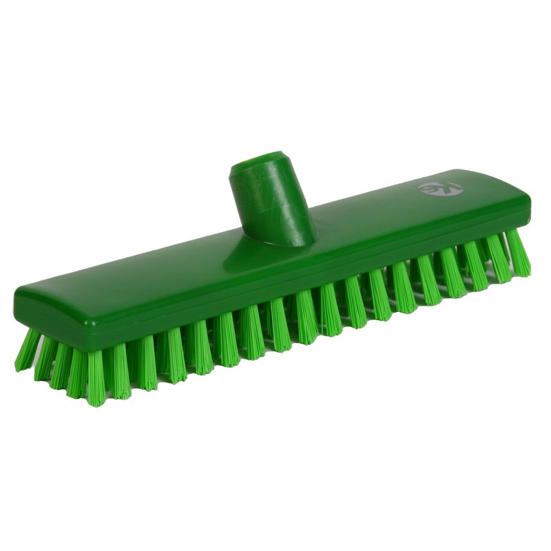 Deck scrub - Waterfed, Extra Stiff PBT Bristle, 300mm, Green