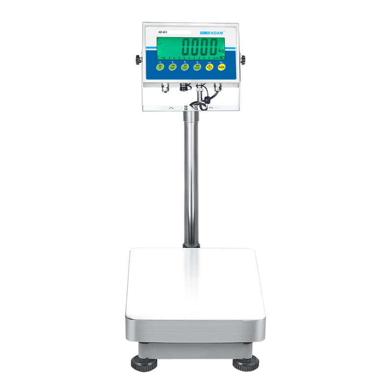 Floor and Bench Scales, 15kg, 5g resolution, 300x400mm pan size,