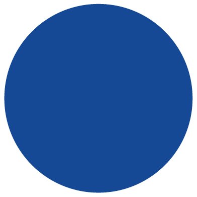 Colour Coding Decals - Round, X4, Blue