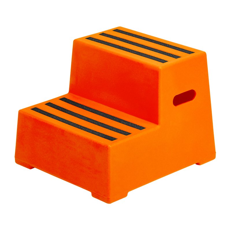 Safety Step - 2 Steps, Orange