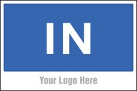 In, site saver sign 600x400mm