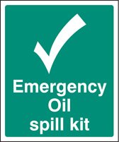 Emergency oil spill kit