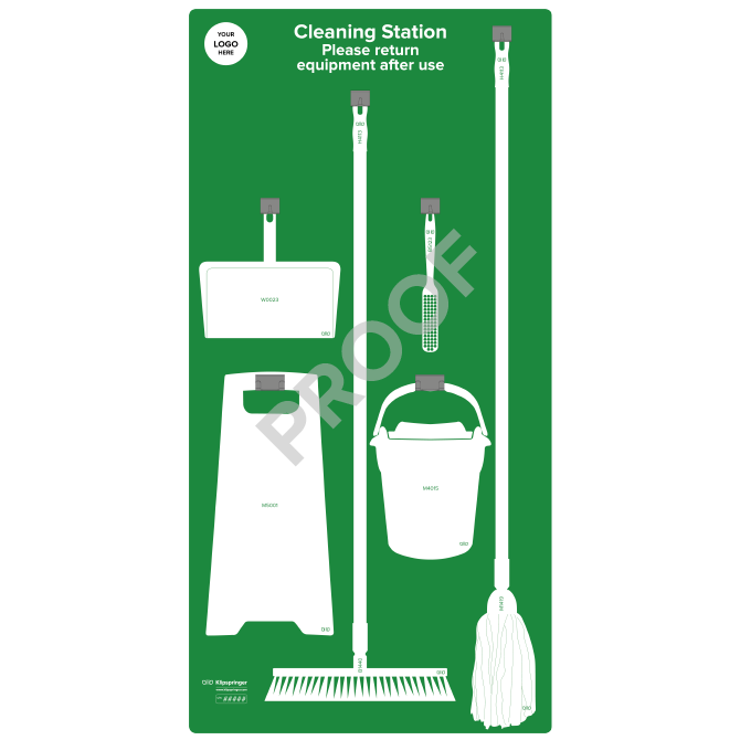 Floor Mopping Station- Green