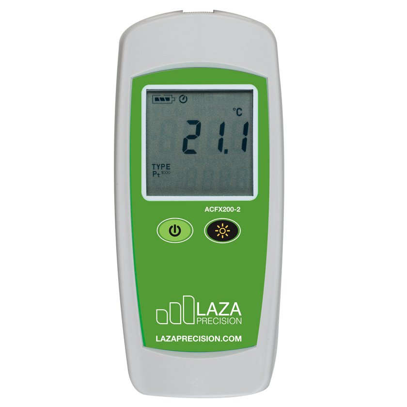 ACFX200 Klipspringer Thermometer, PT1000, ±0.5ºC accuracy, green