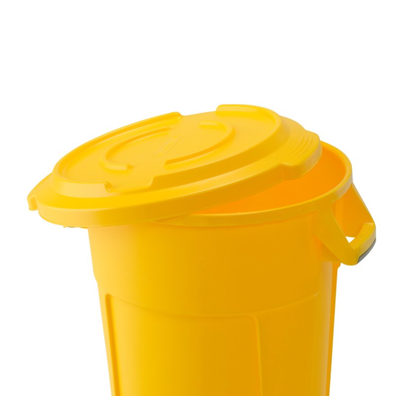 Heavy Duty Waste Bin Lid - To Fit W3085, Yellow