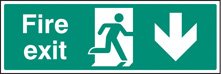 Fire exit - down