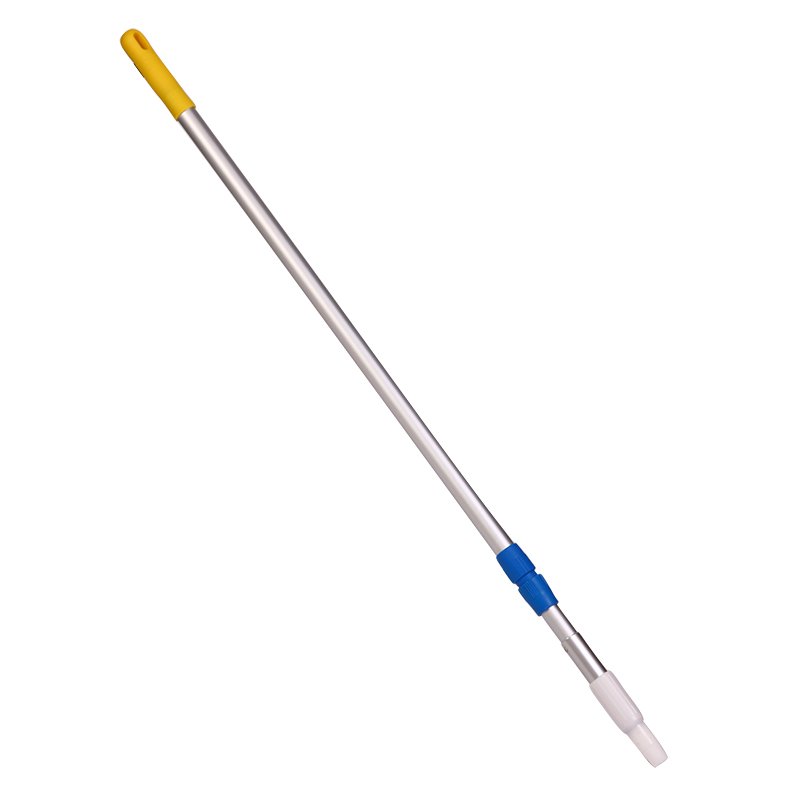 Handle - Telescopic Aluminium, 2500/4800mm, Yellow