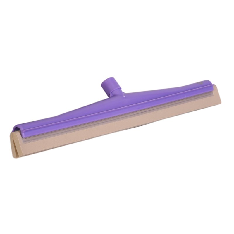 Double Blade Squeegee - White Blade, 600mm, Purple