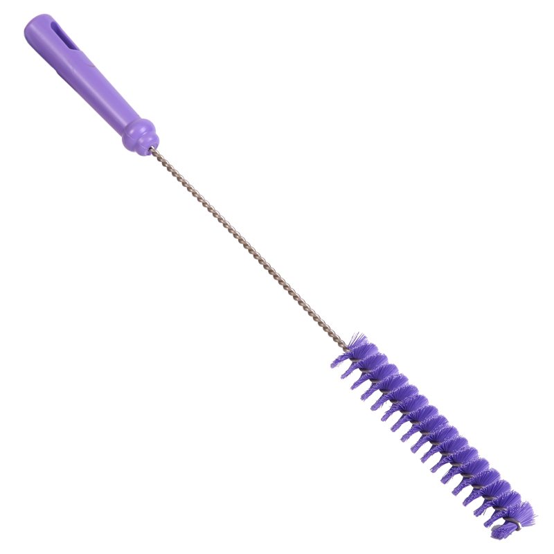 Bottle Brush - PBT Bristle, 30mmØ, 500mm Polygrip Handle, Purple