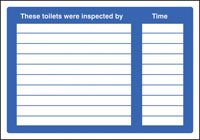 These toilets were inspected at adapt-a-sign 215x310mm