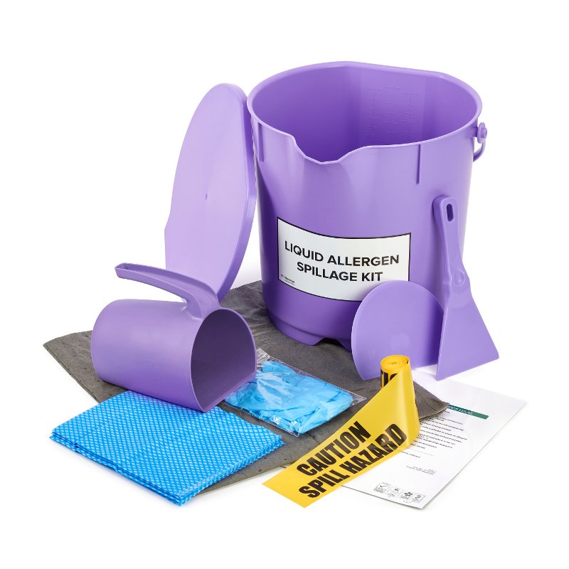 Allergen Spillage Liquids Kit - Purple