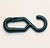 Nylon Chain Connector Link for chain attachment - Black