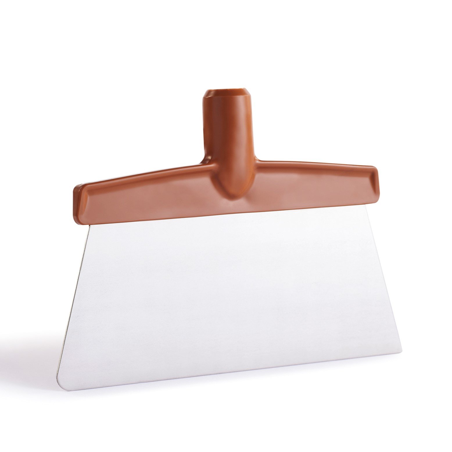 Floor Scraper - Threaded, Heavy Duty Stainless Steel, 280mm, Brown