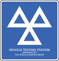 Vehicle testing station approved by the vehicle inspectorate