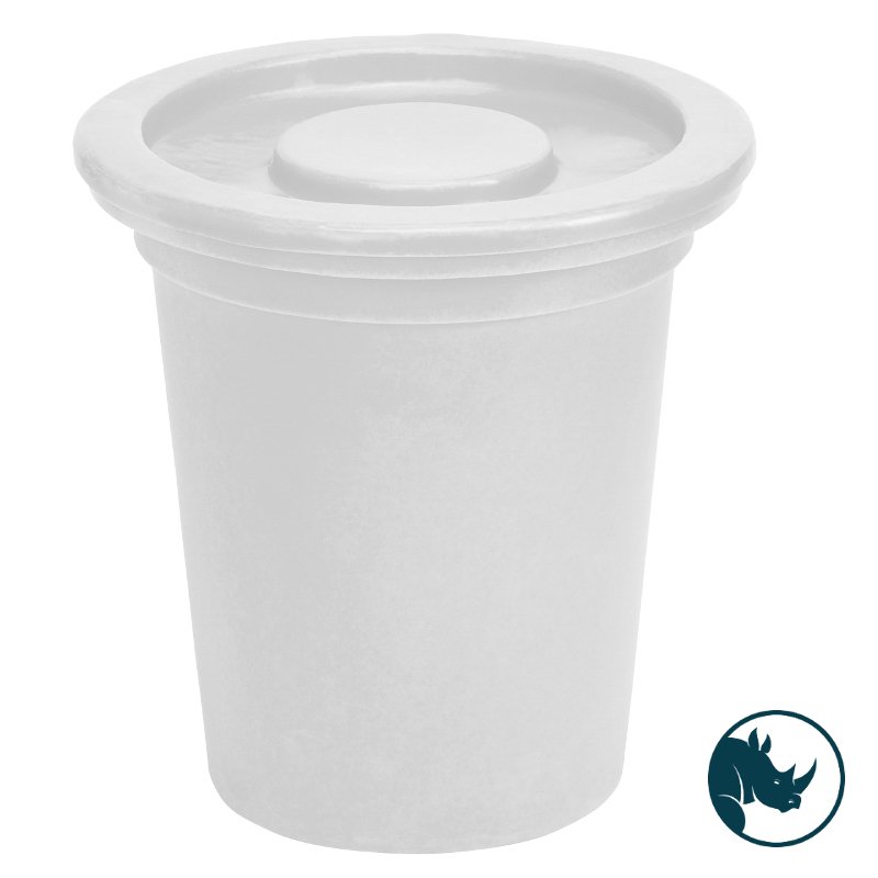 Tapered bin lid - to fit TP2045, white