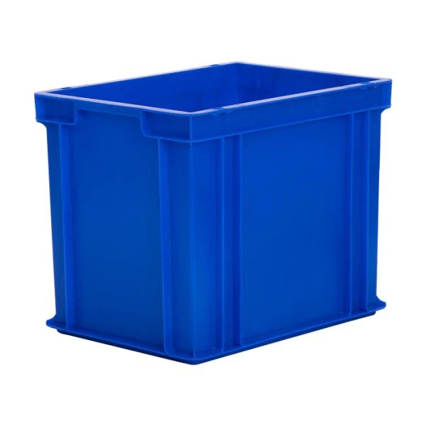 Stacking Box, 400x300x325mm, Blue