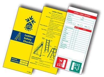 Good to go safety ladders check book