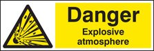 Danger explosive atmosphere BS5499